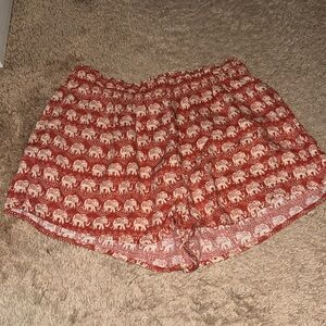 Forever 21 | Elephant Print Shorts